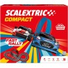 SCALEXTRIC - Circuito Compact - Pista de Carreras Completa - 2 Coches Incluidos - Escala 1:43 Circuito CompactFast Rally