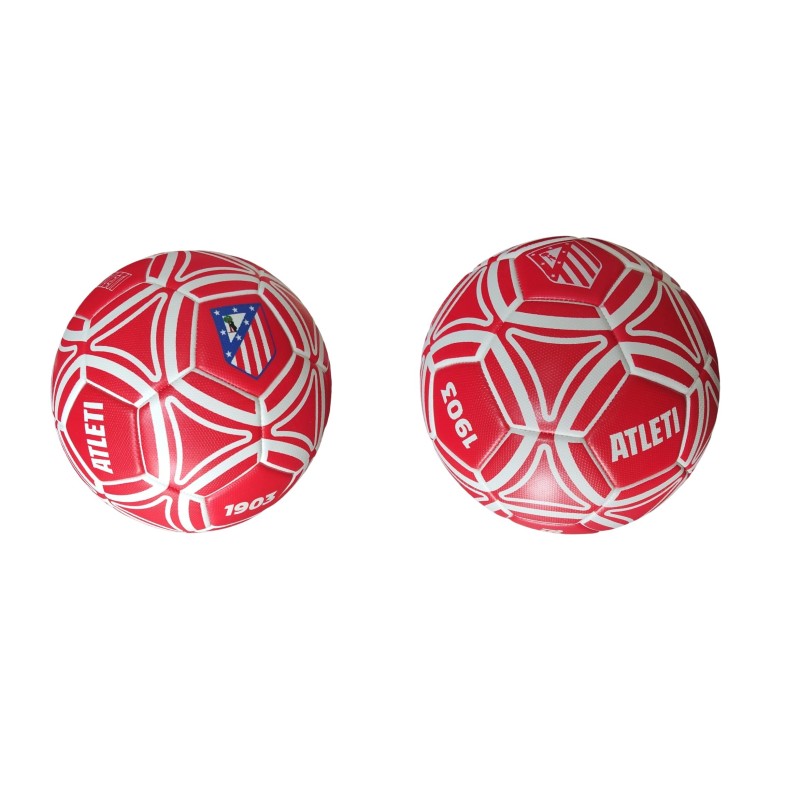 Balón Atlético de Madrid grande talla 5 similar al reglamentario de fútbol 11 - Producto oficial