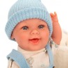 Muñeco bebé Gadi con capazo azul 33cm Elegance Muñecas Arias edad +3 años