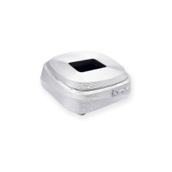 Réplica Estadio Real Madrid Santiago Bernabéu producto oficial fabricado en resina tamaño grande 14x15x6 cm aprox