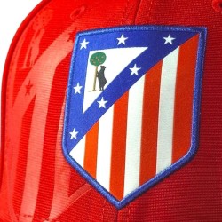 Gorra Atlético de Madrid roja ajustable talla adulto escudo bordado producto oficial