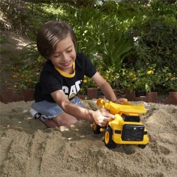 CAT - Power Haulers - Camión Volquete de 30 cm emite luces y sonidos edad +3 años