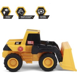 CAT - Power Haulers - Pala Cargadora de 30 cm emite luces y sonidos edad +3 años