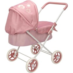 Coche de paseo con capota de la colección ELEGANCE. Plegable y con capazo extraíble 35X61X60 cm.