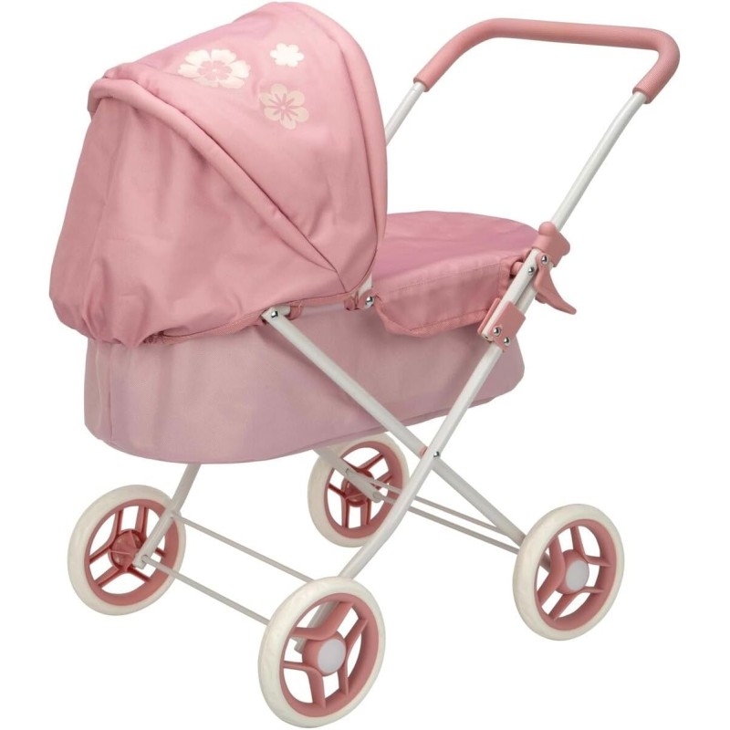 Coche de paseo con capota de la colección ELEGANCE. Plegable y con capazo extraíble 35X61X60 cm.