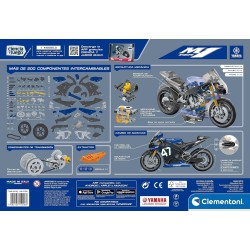 Yamaha M1 Juego de Construcciones, para Montar Tu Propia Moto Yamaha,  +8 Años Clementoni
