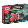 Clementoni Mechanics - kit de montaje con el que divertirse montando un camión de bomberos edad +8 años