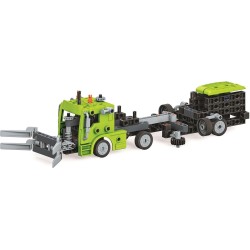 Mechanics - Trailer Portacoches laboratorio de mecánica edad +8 años set para construir un camión transportador de coches