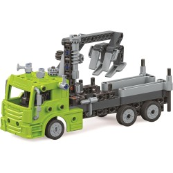 Mechanics - Trailer Portacoches laboratorio de mecánica edad +8 años set para construir un camión transportador de coches