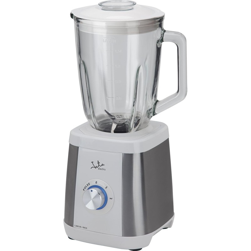 Jata BT797 Batidora de Vaso 1300 W, Capacidad 1,5 L, Cuchilla Dentada de Acero Inox 2 Velocidades