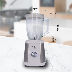 Jata BT797 Batidora de Vaso 1300 W, Capacidad 1,5 L, Cuchilla Dentada de Acero Inox 2 Velocidades