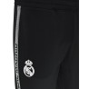 Chándal Real Madrid dos piezas chaqueta y pantalón negro escudo blanco black elite para adulto producto oficial