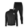 Chándal Real Madrid dos piezas chaqueta y pantalón negro blakc Elite tallas infantil producto oficial