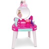 Barbie Tocador con luz y sonido con 12 accesorios, edad +3 años no incluye muñeca. 30x11x40cm
