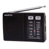 Radio portátil KS108 de Sanyo Radio de bolsillo FM/AM Entrada de auriculares de 3.5 mm 115x30x75mm
