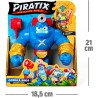 PIRATIX Smash Jack – Gorila articulado Que golpea verticalmente y con un Disparador. Incluye 1 Gorila, 1 Piratix Exclusivo, 1 Te