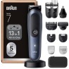 Braun Recortadora AIO7565, 13en1 Para Barba, Pelo, Orejas, Nariz y Cuerpo, 14 Longitudes, 120 Min De Autonomía