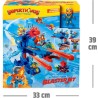 SUPERTHINGS KAZOOM Power – Blaster Jet, Vehículo Multi-acción, Contiene 1 Blaster Jet, 1 Kid Kazoom y 6 Proyectiles