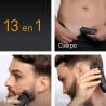 Braun Recortadora AIO5565, 13en1 Para Barba, Pelo, Orejas, Nariz y Cuerpo, 120 Min, Cortapelos Hombre