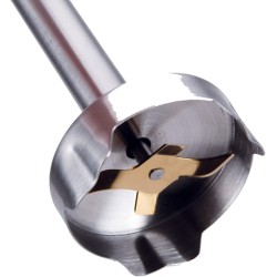 Jata BT185 Batidora de Mano 1000 W, Incluye Vaso Medidor 600 ml, Doble cuchilla titanium, Regulador electrónico de velocidad