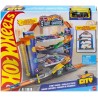 Hot Wheels Garaje extremo para coches de juguetes, almacena + de 2 vehículos, edad 4-8 años Mattel GNL70 incluye un coche