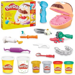 Juego Dentista Bromista F1259 Play-Doh con 6 botes de plastilina edad +3años