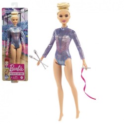 Barbie Gimnasta Rítmica tu puedes ser gimnasta Muñeca Mattel GTN65 edad +3 años