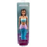 Muñeca Barbie Fantasía Sirena Aleta azul pelo liso moreno y largo Mattel HGR07 edad +3años