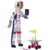 Muñeca Barbie Tú Puedes ser Astronauta con vehículo Espacial y Accesorios, +3 años Mattel HRG45