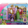 Mattel Disney Princesas Armario portátil, con 2 conjuntos de moda y accedorios +3 años HXC20