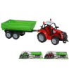 Tractor juguete con remolque 36cm edad +3 años color surtido longitud aproximada 35cm