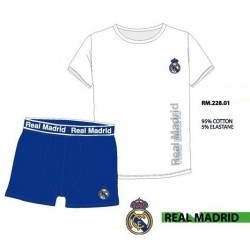 Set interior Real Madrid camiseta y boxer niño