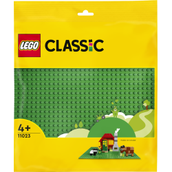 LEGO Classic Base Verde contiene 1 Piezas - Edad 4+ 11023