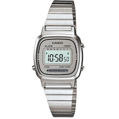 Reloj casio señora plateado LA670WEA-7EF