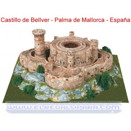  Maqueta Castell de Bellver Palma de Mallorca