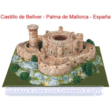  Maqueta Castell de Bellver Palma de Mallorca