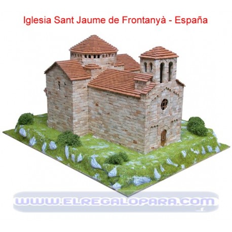 Maqueta Iglesia Sant Jaume de Frontanyà