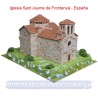 Maqueta Iglesia Sant Jaume de Frontanyà