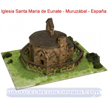 Maqueta Iglesia Santa María de Eunate Muruzábal