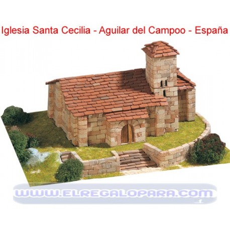 Maqueta Iglesia Santa Cecilia Aguilar de Campoo