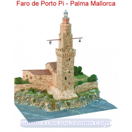 Maqueta Faro de Porto Pí Palma de Mallorca