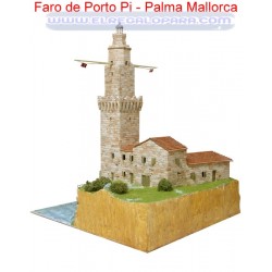 Maqueta Faro de Porto Pí Palma de Mallorca