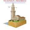 Maqueta Faro de Porto Pí Palma de Mallorca
