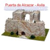 Maqueta Puerta del Alcázar Ávila
