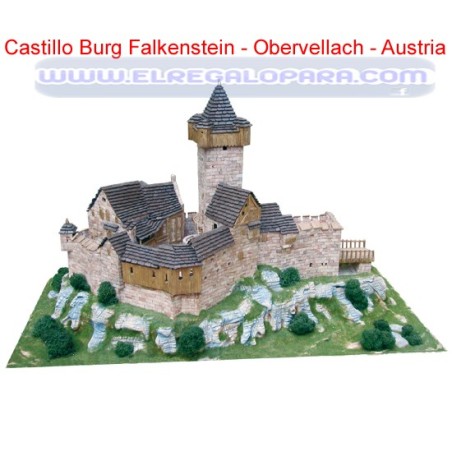 Maqueta Castillo Burg Falkenstein Obervellach - Austria
