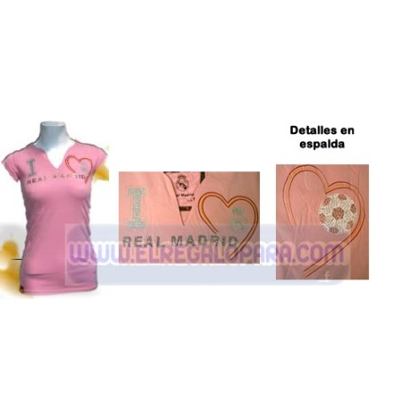 Camiseta mujer Real Madrid