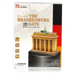 Puzzle 3D puerta Brandenburgo Alemania
