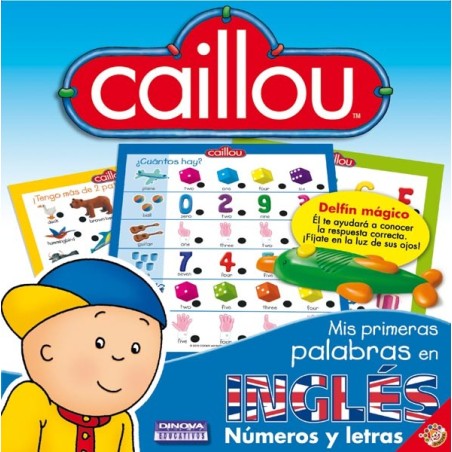 Caillou mis primeras palabras en inglés